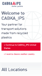 Mobile Screenshot of cabka-ips.com